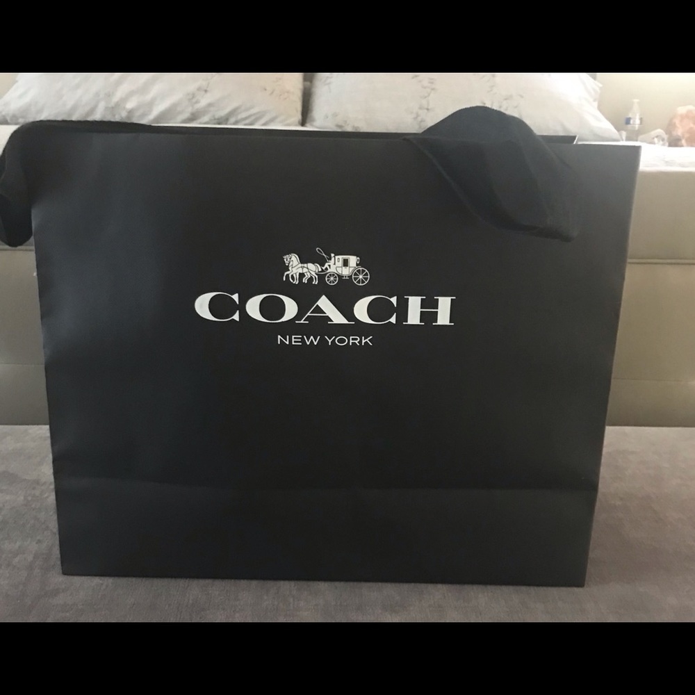 Coach Paper Shopping Bag